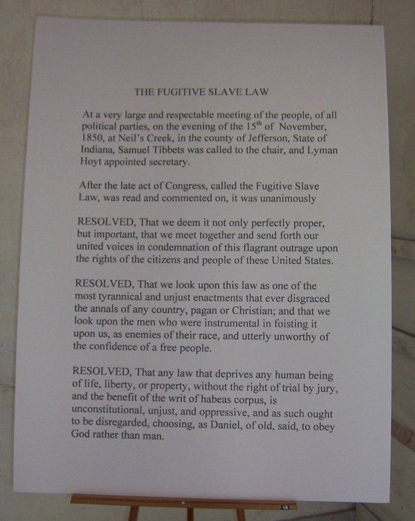 Resolve Denouncing The Fugitive Slave Law - 1